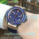 Fake Hublot Big Bang Limited Editions Watch -  Blue Rubber Strap Diamond Bezel (8)_th.jpg
